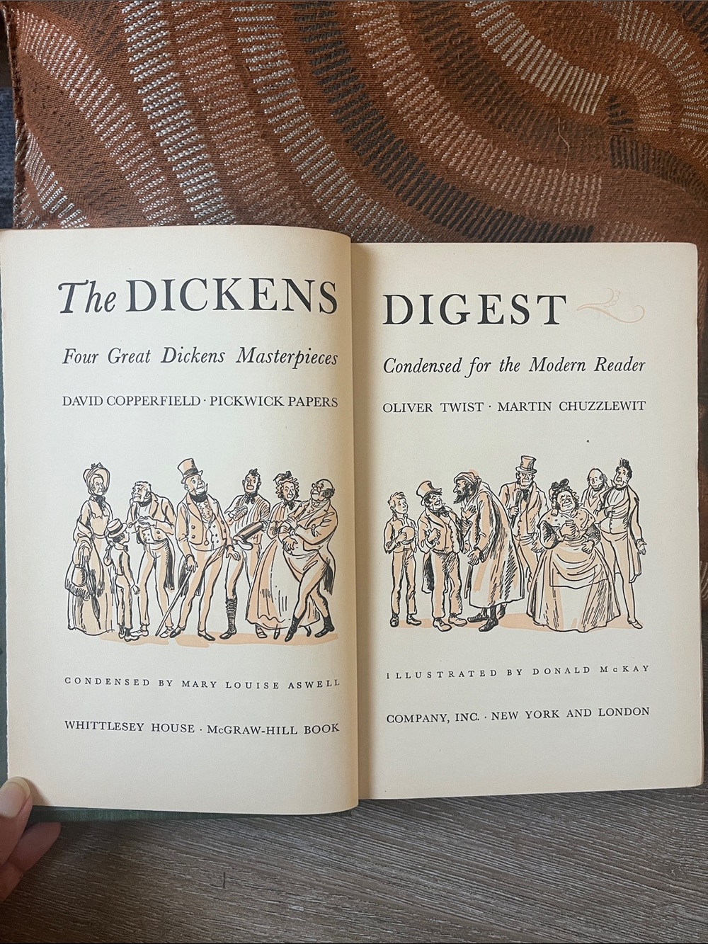 The Dickens Digest by McGraw-Hill Book Company 1943